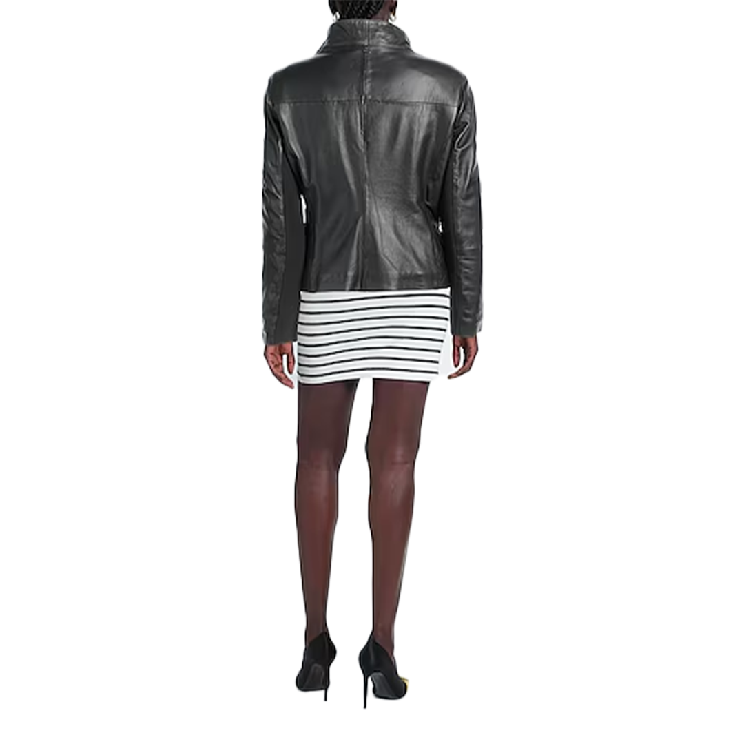 Women's Manil Grace Biker Leather jacket