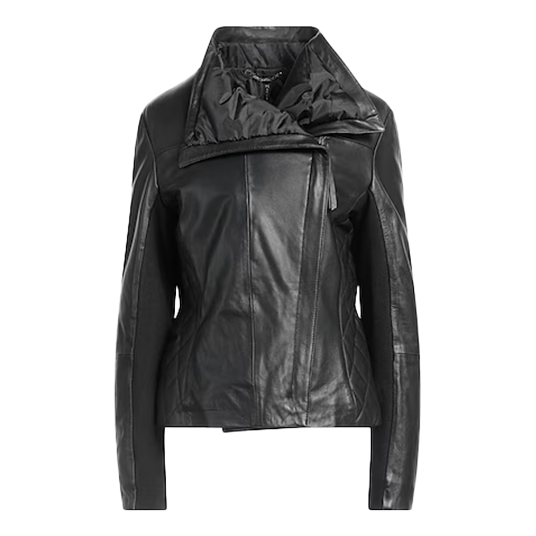 Women's Manil Grace Biker Leather jacket