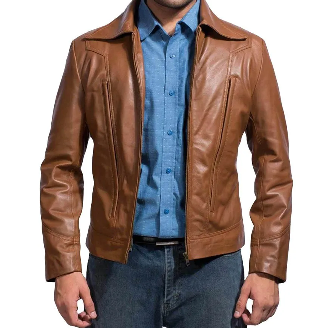 X Men Brown Days of Future Past Leather Jacket