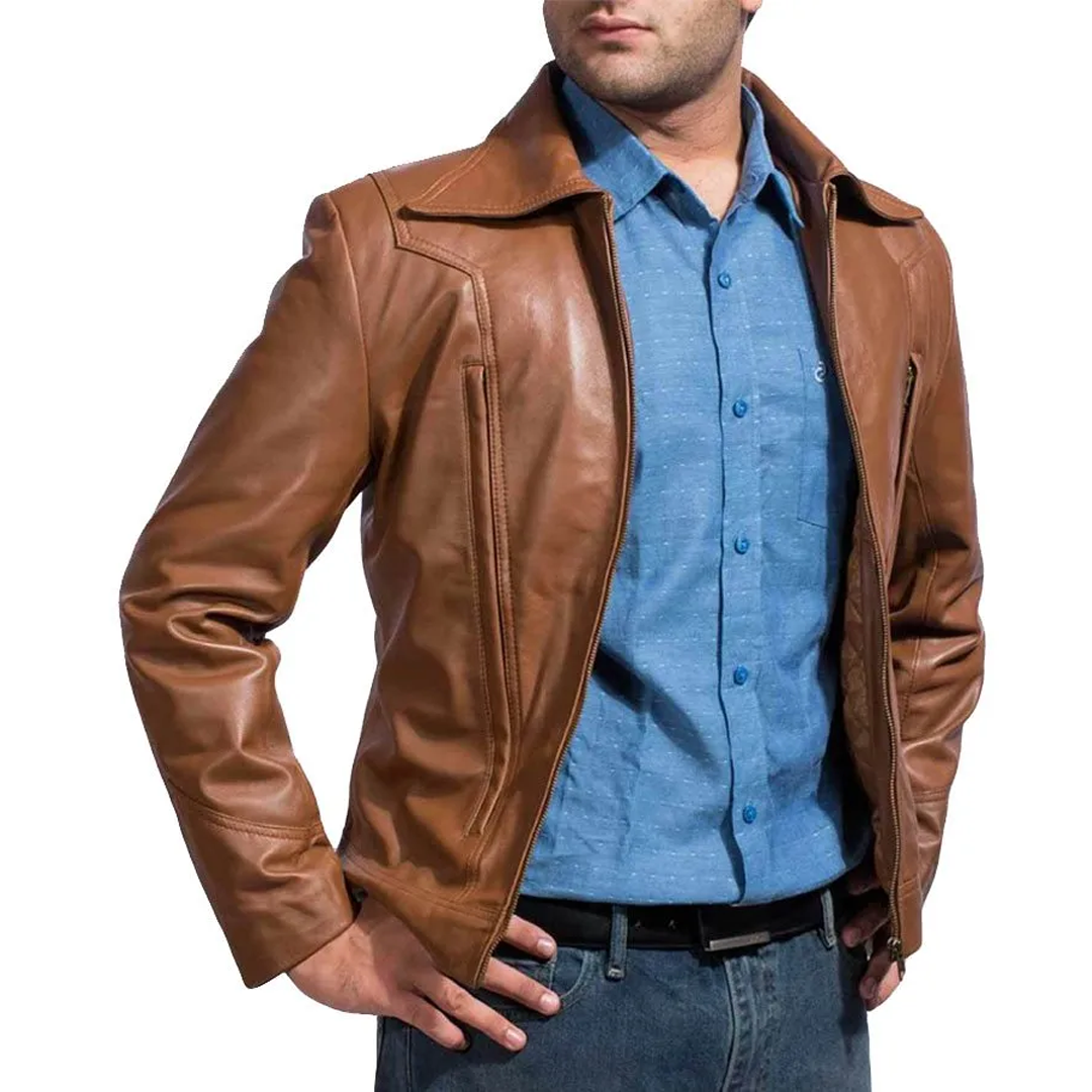 X Men Brown Days of Future Past Leather Jacket