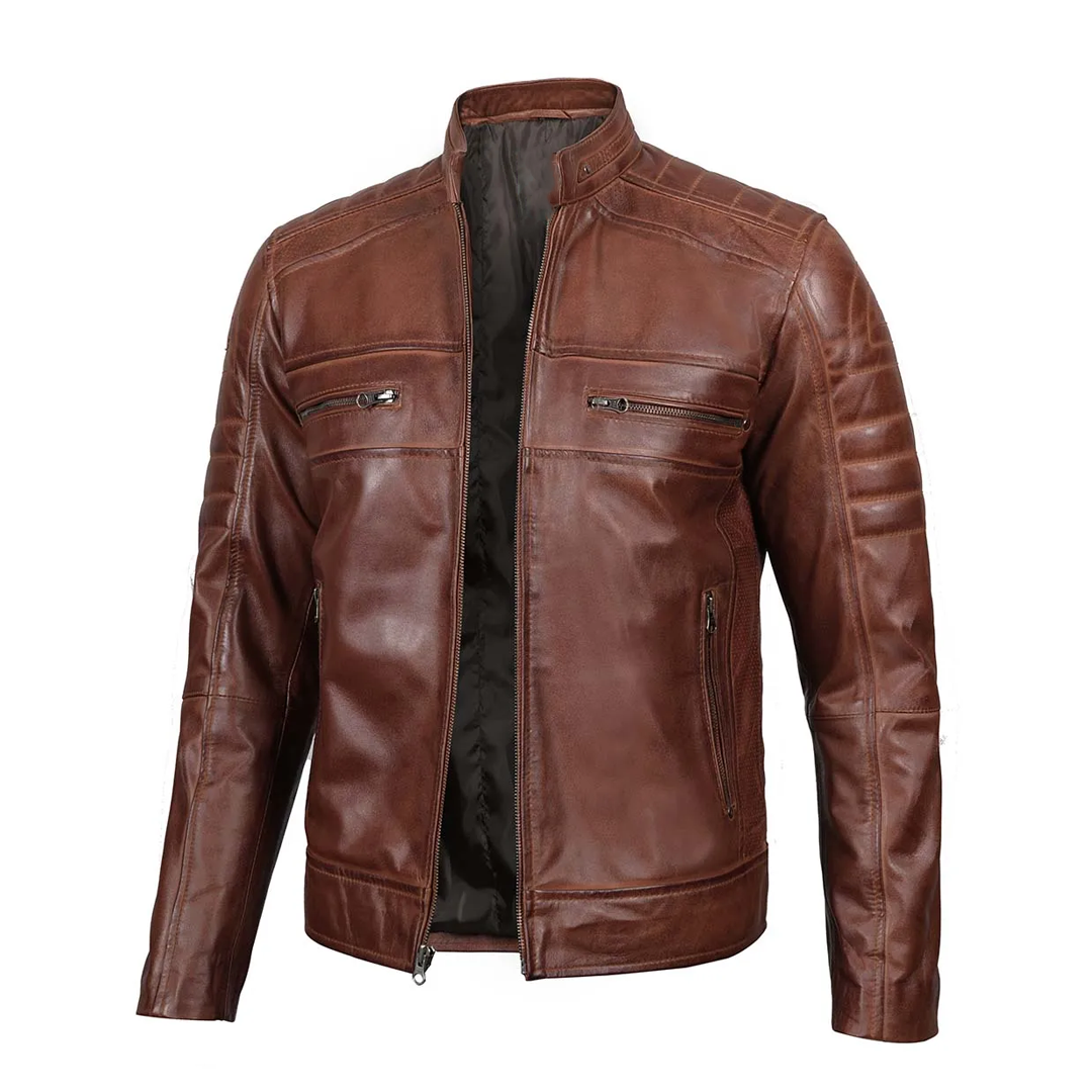 Men's Austin Premuim Leather Jacket